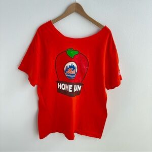 New York Mets Off the Shoulder T-shirt